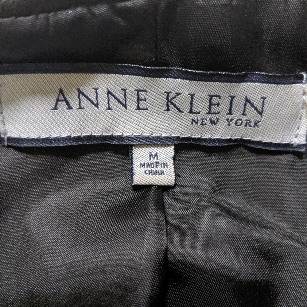 Anne Klein Leather Coat - Picture 2 of 7